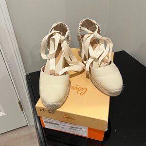 Castener Carina wedge espadrille 39 US 8